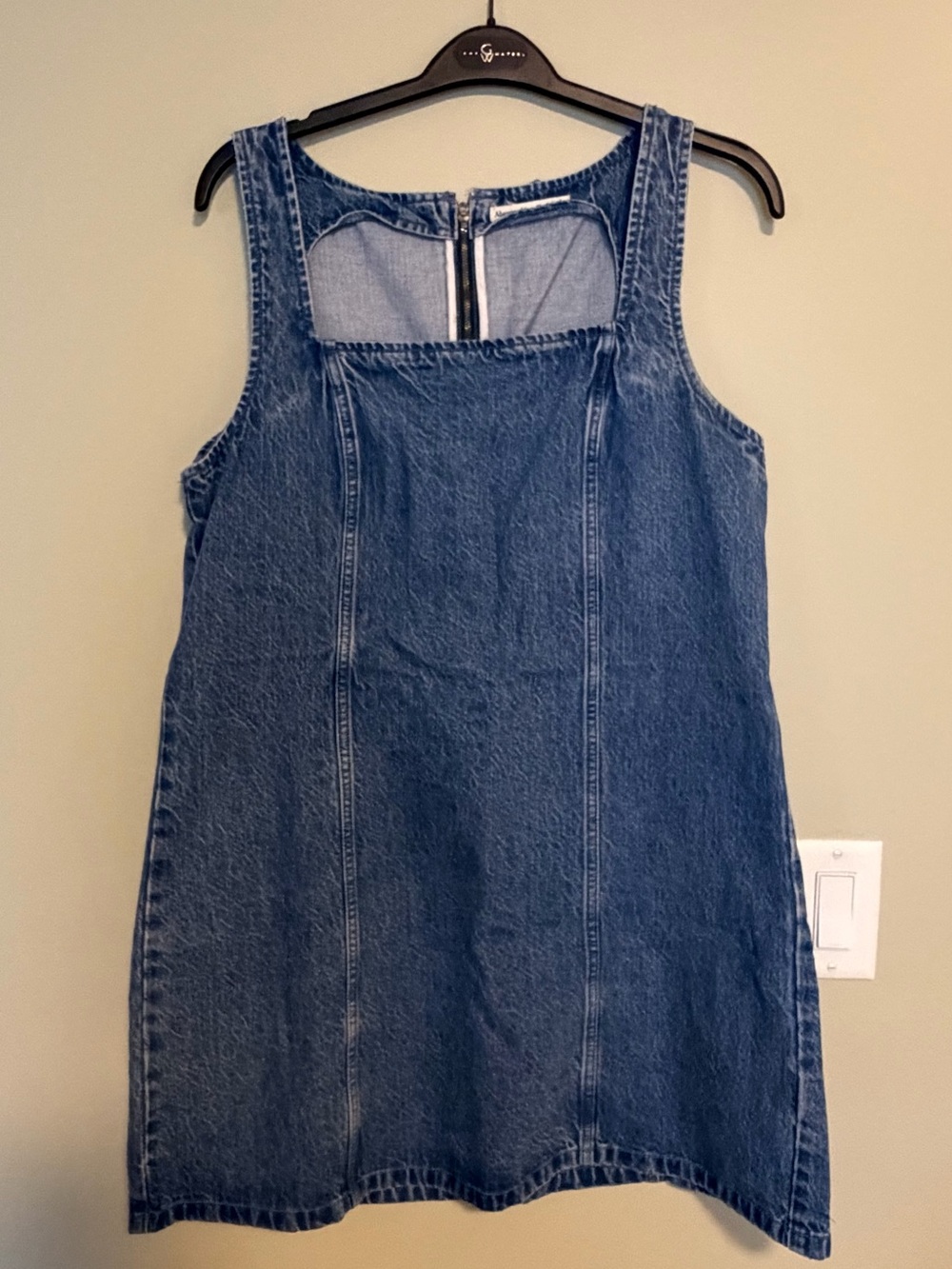 Abercrombie & Fitch Light Blue Denim Shift Dress